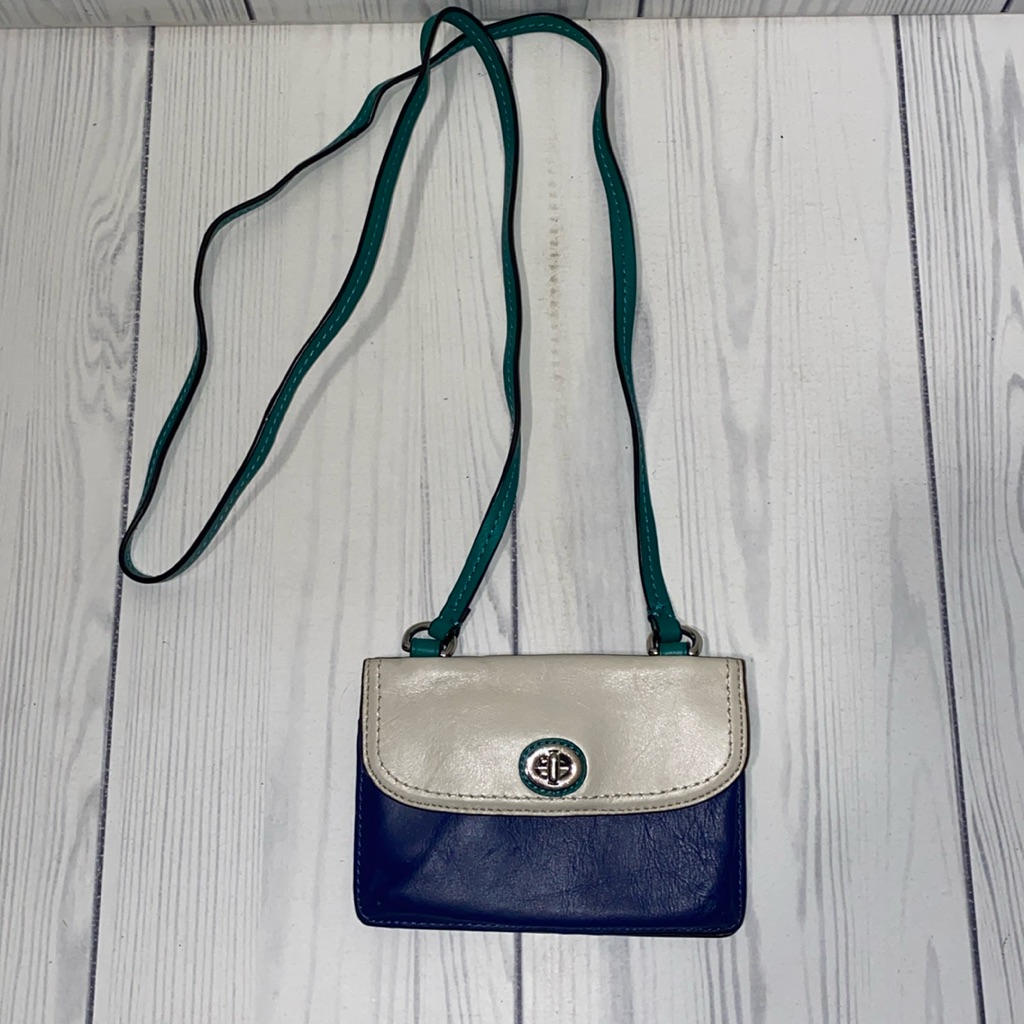 Coach Park Colorblock Leather Dylan Bag Wallet